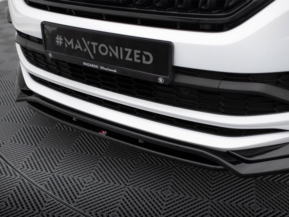 Front Splitter Skoda Kodiaq Mk1 Sportline / RS - Textured