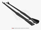 Street PRO Side Skirts Diffusers + Flaps Audi TT S / S-Line 8S