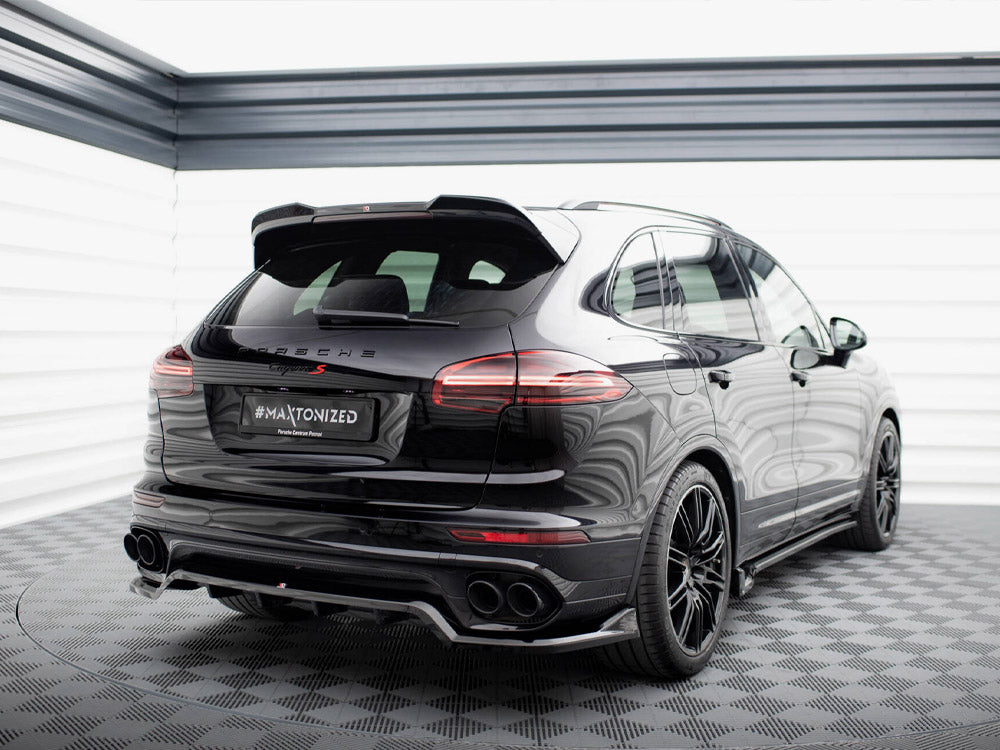 Rear Splitter (Vertical Bars) Porsche Cayenne Mk2 Facelift