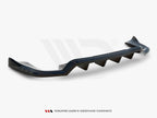 Rear Splitter (Vertical Bars) Porsche Cayenne Mk2 Facelift