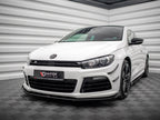 Street PRO Front Splitter + Flaps Volkswagen Scirocco R Mk3