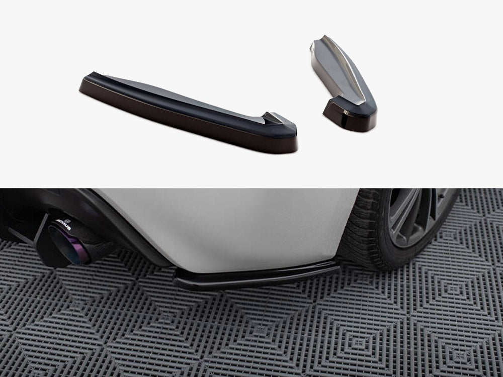 Rear Side Splitters V.1 Subaru BRZ Mk1 / Mk1 Facelift - Carbon Look