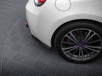 Rear Side Splitters V.1 Subaru BRZ Mk1 / Mk1 Facelift - Textured