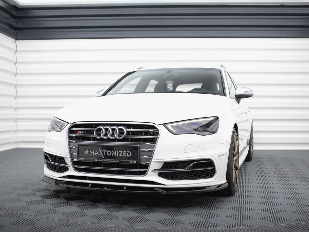 Front Splitter V.2 Audi S3 / A3 S-Line Sportback / Hatchback 8V