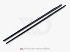 Side Skirts Diffusers Audi S3 / A3 S-Line Sportback 8V