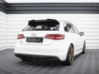 Street PRO Rear Diffuser Audi S3 Sportback / Hatchback 8V
