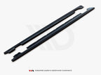 Side Skirts Diffusers Porsche Panamera GTS 971 - Textured