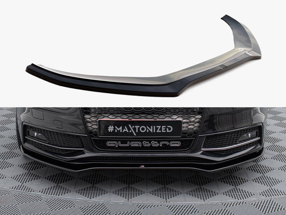 Front Splitter V.2 Audi S4 / A4 S-Line B8 FL