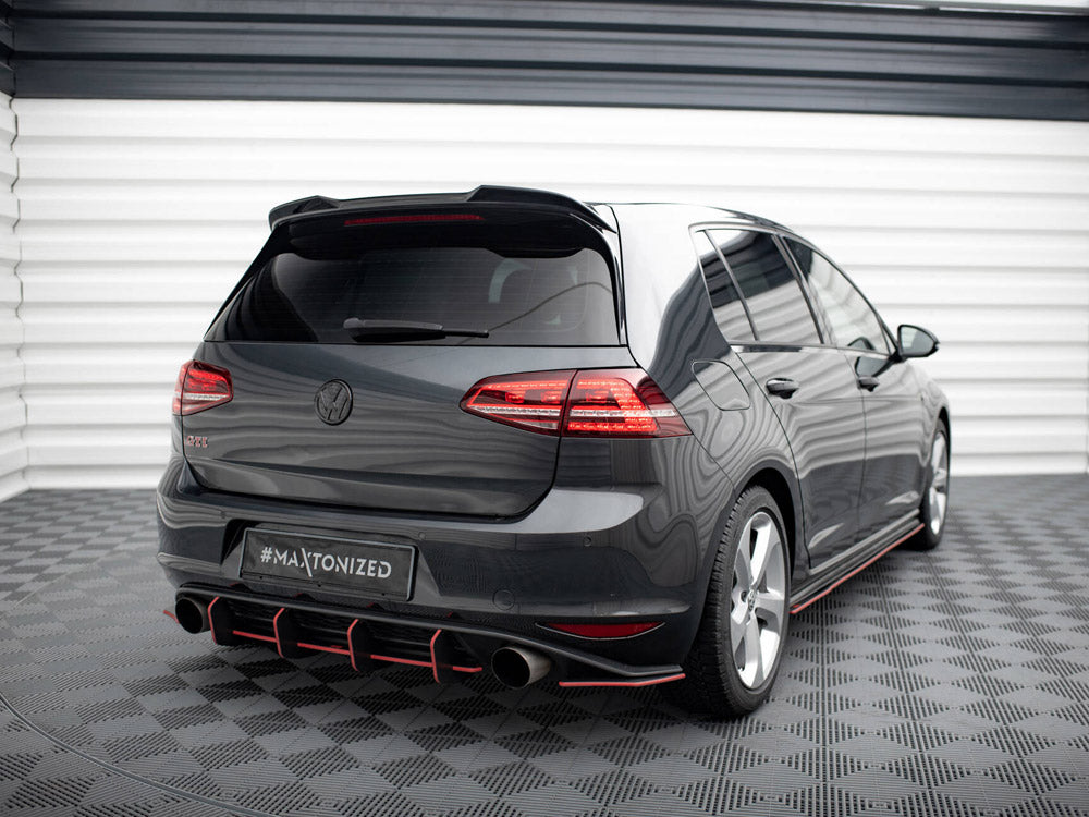 Spoiler CAP 3D Volkswagen Golf R / R-Line / GTI Mk7