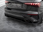 Central Rear Splitter Audi RS3 Sportback 8Y
