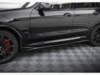 Side Skirts Diffusers BMW X3 M F97 / F97 Facelift