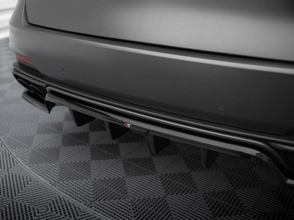 Rear Splitter (Vertical Bars) Maserati Levante Trofeo Mk1