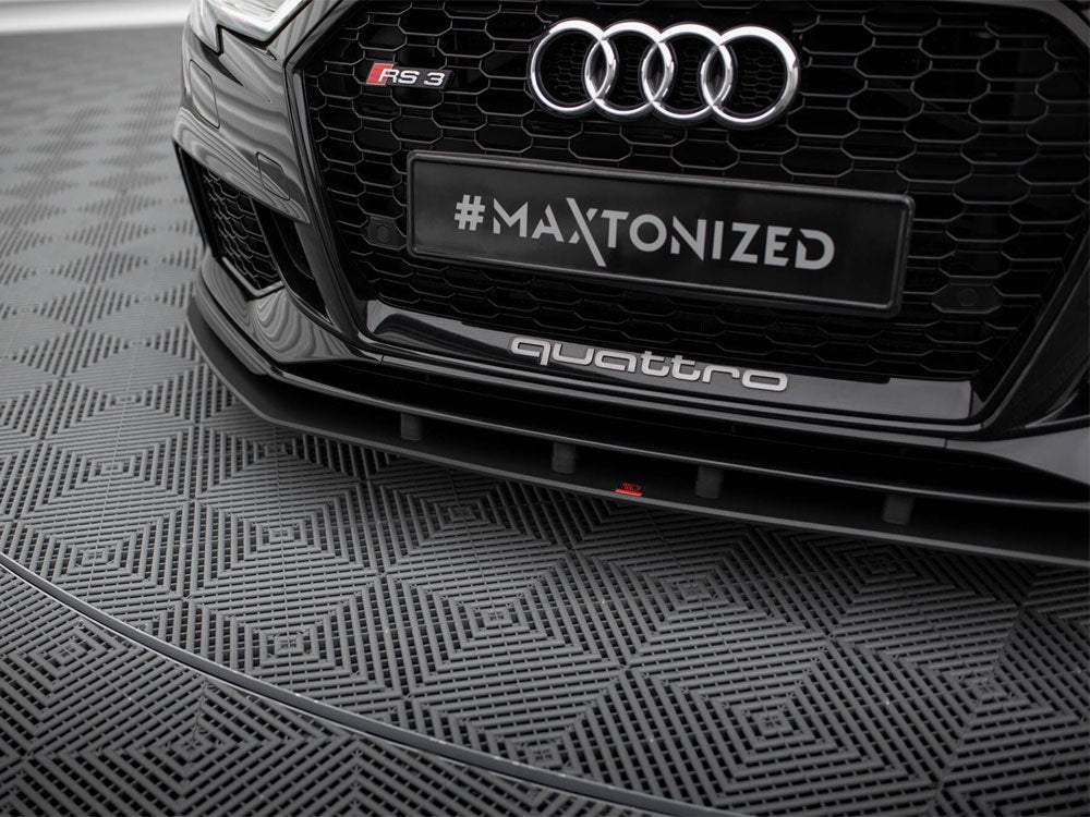 Street PRO Front Splitter Audi RS3 Sedan 8V Facelift