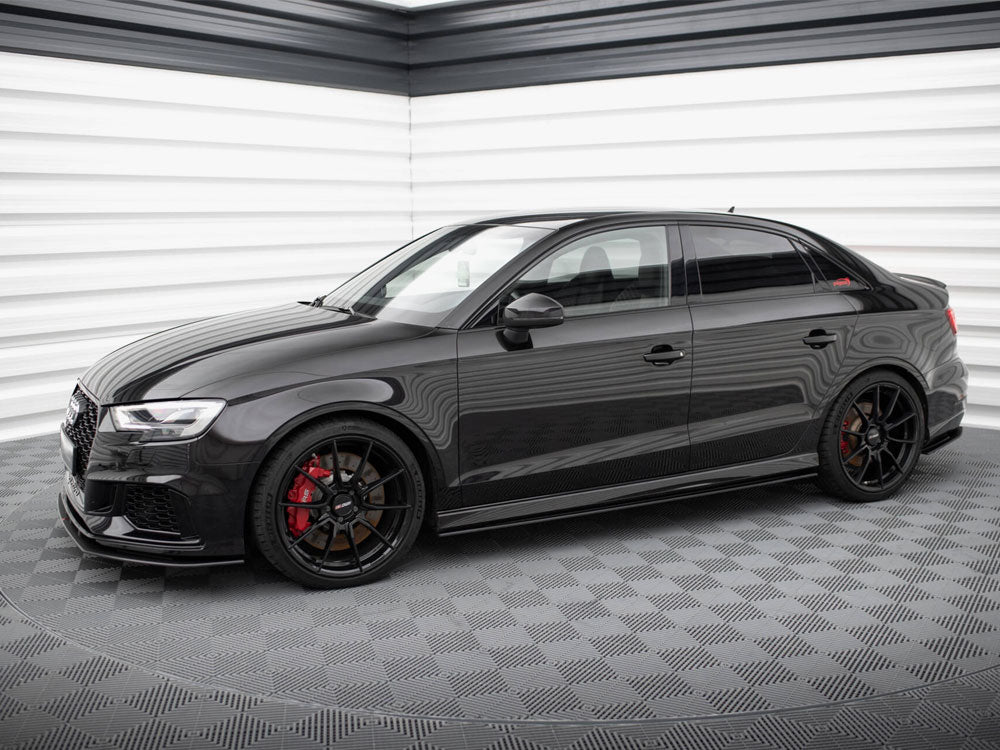 Street PRO Side Skirts Diffusers Audi RS3 Sedan 8V Facelift