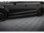 Street PRO Side Skirts Diffusers Audi RS3 Sedan 8V Facelift