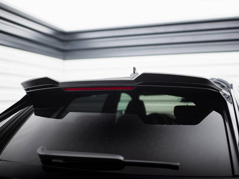 Carbon Fiber Tailgate Spoiler (Upper) Audi RSQ8 Mk1