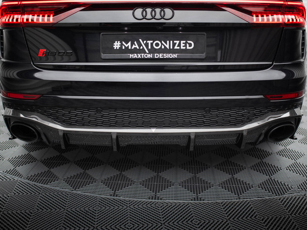 Carbon Fiber Rear Diffuser Audi RSQ8 Mk1