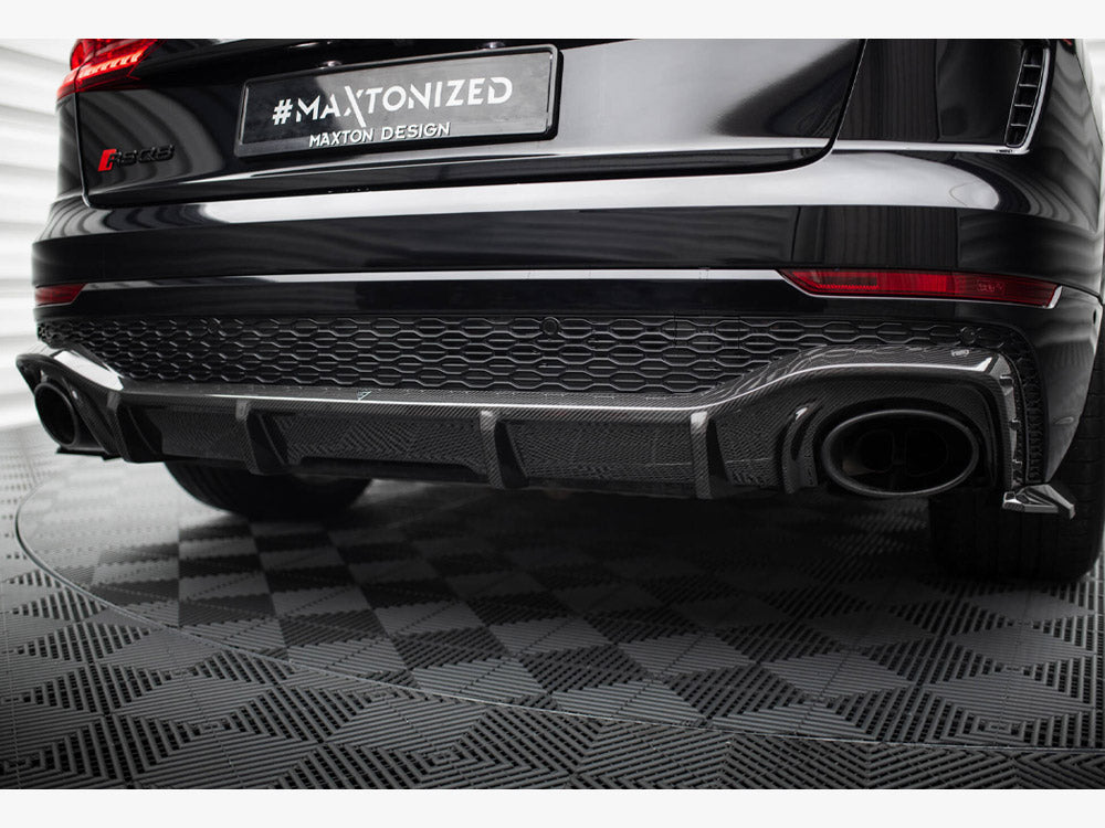Carbon Fiber Rear Diffuser Audi RSQ8 Mk1