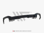 Carbon Fiber Rear Diffuser Audi RSQ8 Mk1