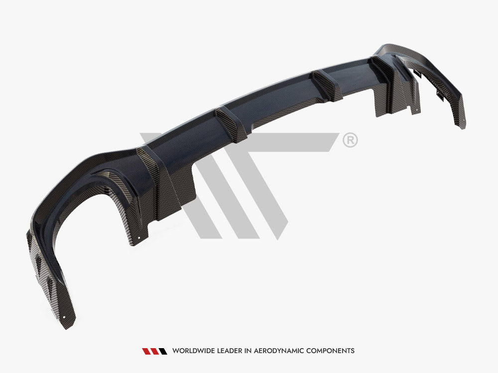 Carbon Fiber Rear Diffuser Audi RSQ8 Mk1