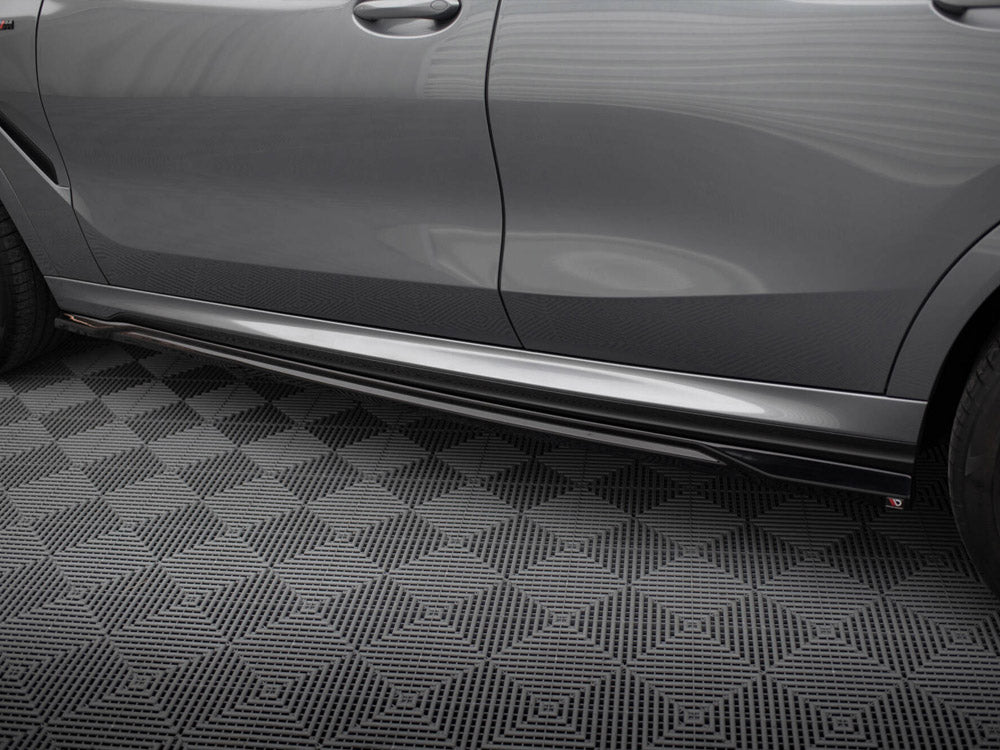 Side Skirts Diffusers V.1 BMW X6 M-Pack G06 Facelift