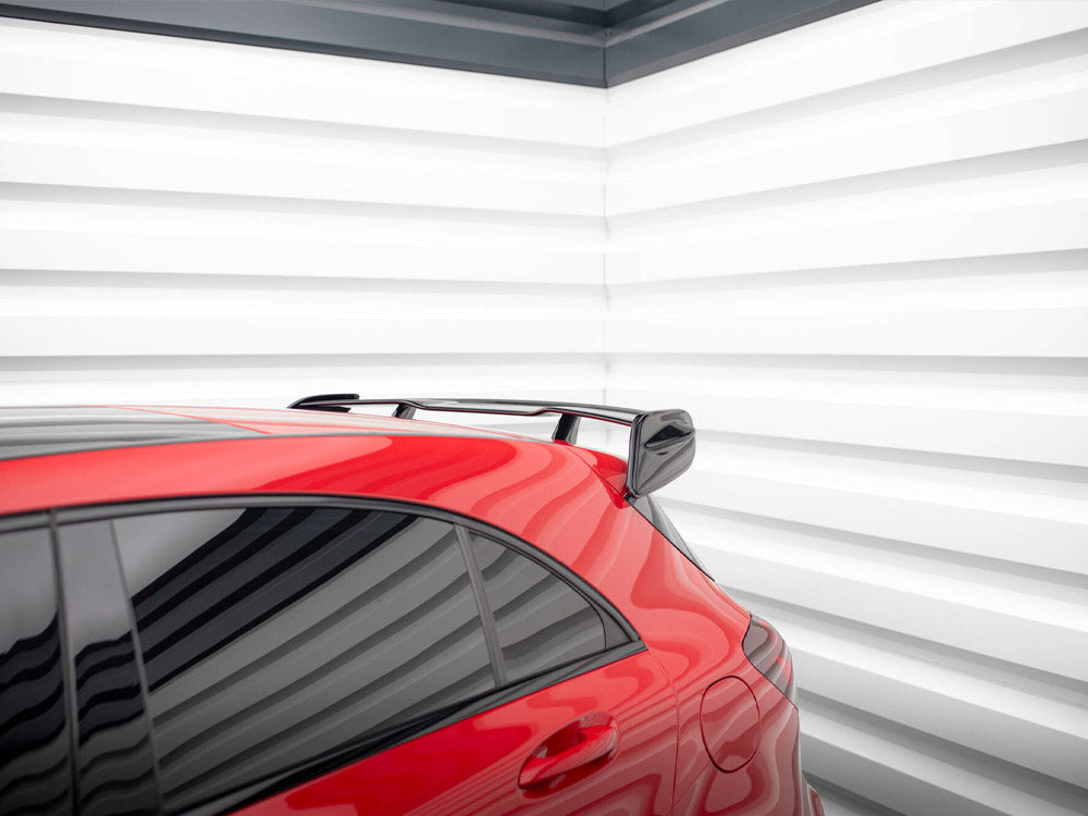 Spoiler Side Extensions Mercedes A W176 AMG Facelift - Carbon Look