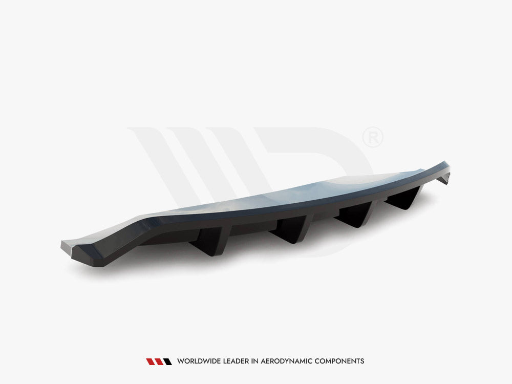Central Rear Splitter (Vertical Bars) BMW Z4 M-Pack E89 Facelift