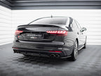 Central Rear Splitter (Vertical Bars) Audi S4 B9 Facelift