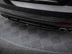 Central Rear Splitter (Vertical Bars) Audi S4 B9 Facelift
