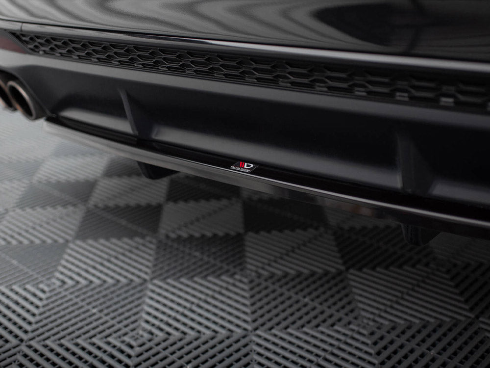 Central Rear Splitter (Vertical Bars) Audi S4 B9 Facelift