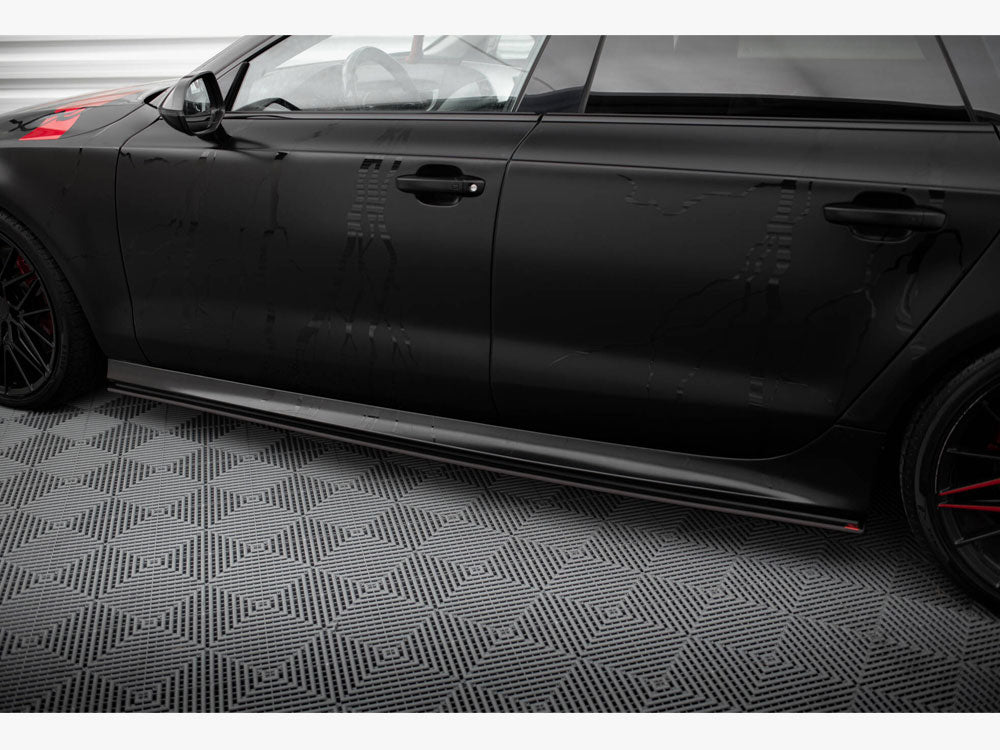 Street PRO Side Skirts Diffusers Audi A7 RS7 Look C7