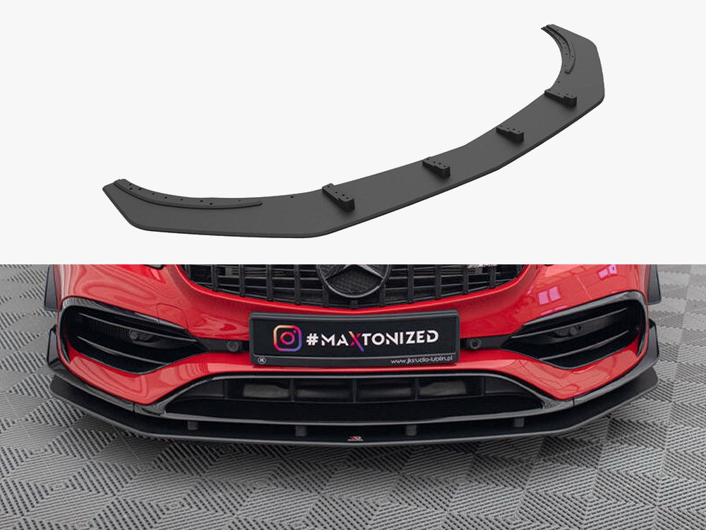 Street PRO Front Splitter Mercedes-Benz A 45 AMG Aero W176 Facelift