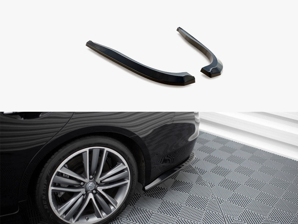 Rear Side Splitters V.2 Infiniti Q50 S Mk1