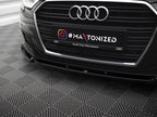 Front Splitter V.1 Audi A3 Sportback 8V Facelift