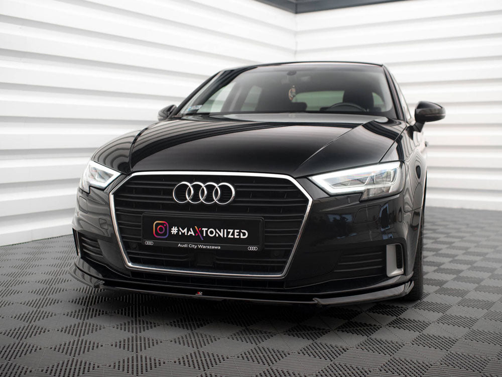 Front Splitter V.2 Audi A3 Sportback 8V Facelift