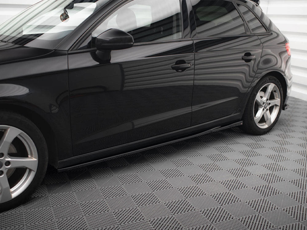 Side Skirts Diffusers Audi A3 Sportback 8V Facelift