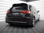 Rear Side Splitters Audi A3 Sportback 8V Facelift