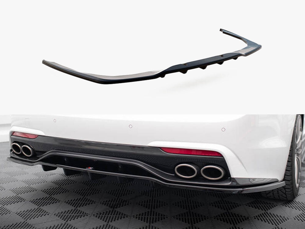 Central Rear Splitter (Vertical Bars) Kia Stinger Mk1