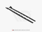 Street PRO Side Skirts Diffusers + Flaps BMW 1 F40 M-Pack / M135i