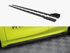 Street PRO Side Skirts Diffusers + Flaps BMW 1 F40 M-Pack / M135i