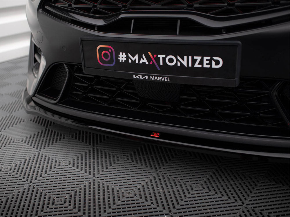 Front Splitter V.1 Kia Proceed GT Mk3 Facelift / Ceed GT / GT - Line Mk1 Facelift