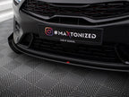 Street PRO Front Splitter + Flaps Kia Proceed GT Mk3 Facelift / Ceed GT / GT - Line Mk1 Facelift