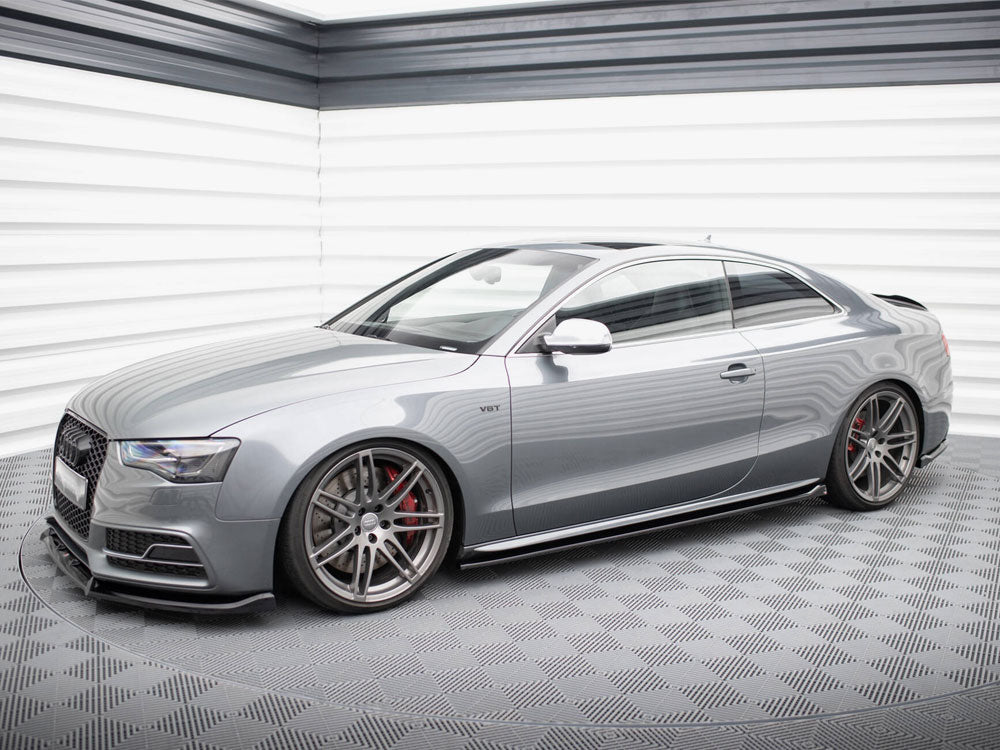 Side Skirt Diffusers V.2 Audi S5 / A5 S-Line Coupe 8T / 8T Facelift