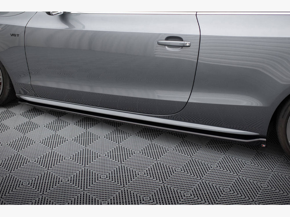 Side Skirt Diffusers V.2 Audi S5 / A5 S-Line Coupe 8T / 8T Facelift