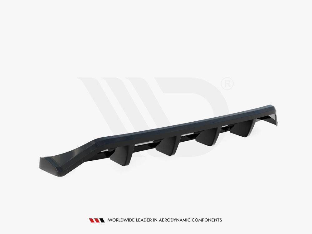 Central Rear Splitter (Vertical Bars) Mazda 3 Mk4