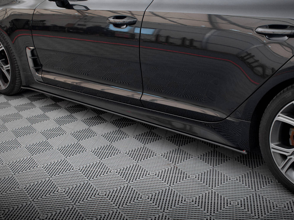Street PRO Side Skirts Diffusers Kia Stinger GT / GT-Line / Standard Mk1