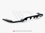 Rear Splitter (Vertical Bars) V.1 Mercedes-AMG GLC 63 SUV X253