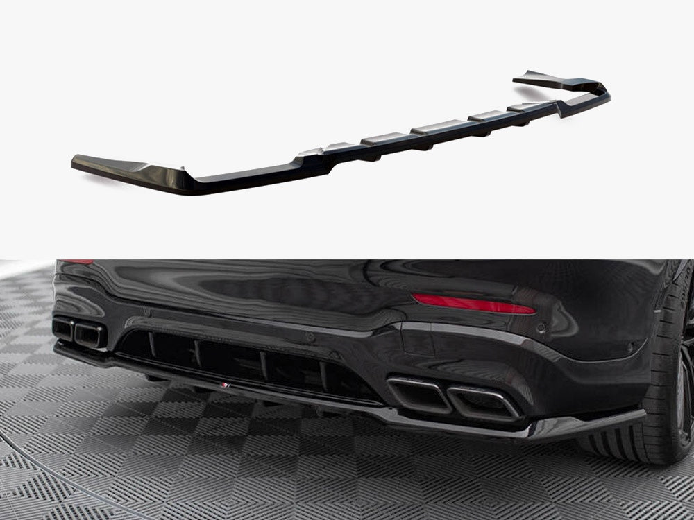 Rear Splitter (Vertical Bars) V.2 Mercedes-AMG GLC 63 SUV X253