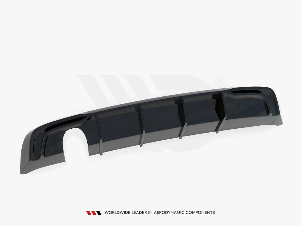 Rear Valance Audi A3 Sportback 8V Facelift (Version with one exhaust tip on single side)