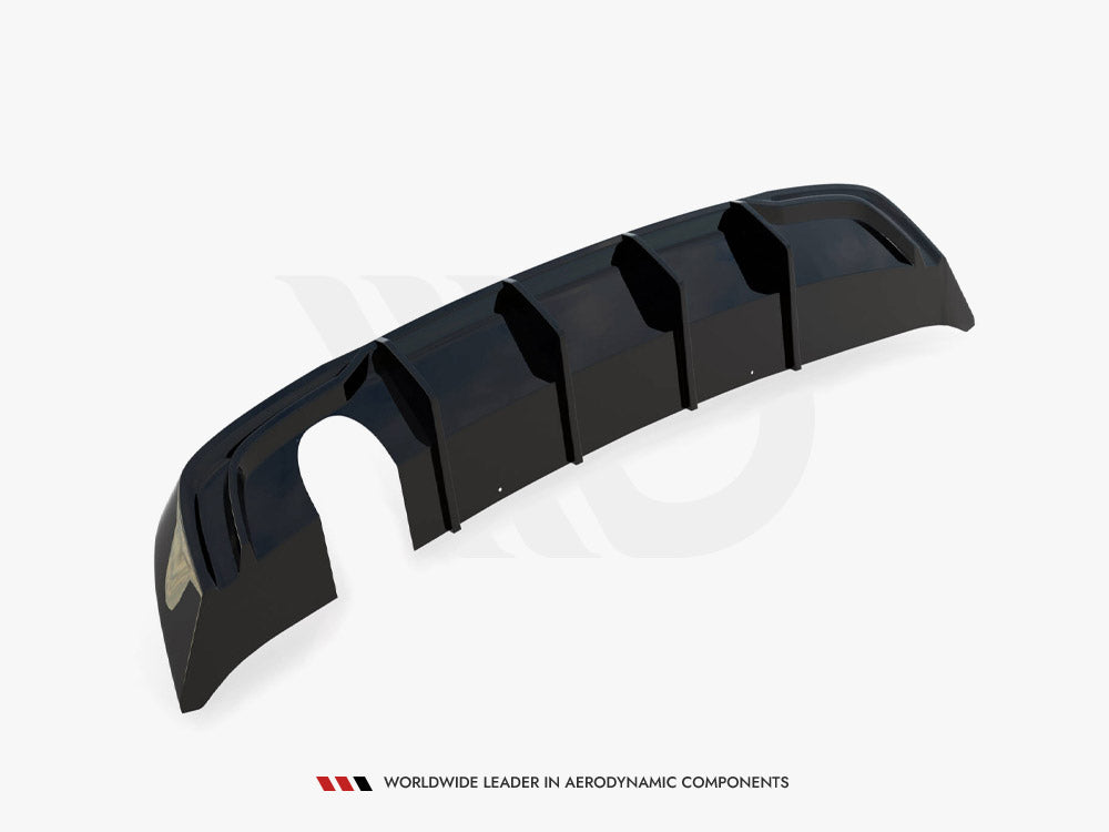 Rear Valance Audi A3 Sportback 8V Facelift (Version with one exhaust tip on single side)